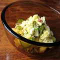 tiha's cooksnap of when they made 秋のポテサラ☆サツマイモとなしのサラダ.