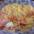 かしちゃっく's cooksnap of when they made 炒めたトマトと新たまのパスタ.