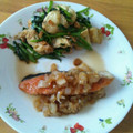 ゆずゆかぽん's cooksnap of when they made ほうれん草と油揚げにんにく炒め.