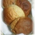 ＴＯＭＯＷＡＴ's cooksnap of when they made ＨＢ❀甘納豆きなこ食パン.