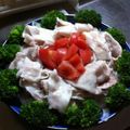 だいきっちママ's cooksnap of when they made ♯つるりん冷しゃぶ♯.