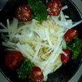 はなやイギー's cooksnap of when they made 帆立風味♪水菜と大根のサラダ.