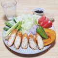 まる゜'s cooksnap of when they made 柔らかササミチーズフライ♡.
