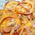 よっちよち's cooksnap of when they made 残り物！餃子の皮ピザ.