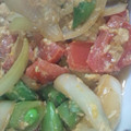 のんちむ。's cooksnap of when they made カラフル★トマトとサヤエンドウの卵炒め.