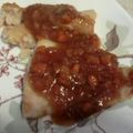 sakura1172's cooksnap of when they made 白身魚で甘酢あんかけソース★.