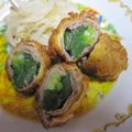 まろん107's cooksnap of when they made 行者にんにくの豚肉巻きフライ.