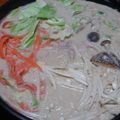 紫の薔薇と真珠。's cooksnap of when they made キャベツが美味しいヘルシー豆乳鍋.