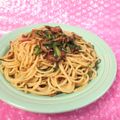 みなみんくっきんぐ's cooksnap of when they made 三つ葉たっぷりパスタ☆柚こしょう風味.