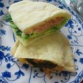 hiroyomegu's cooksnap of when they made オーブンなしで簡単ピタパン.