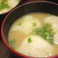 papikun's cooksnap of when they made もちもちトロロのお味噌汁.