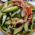 myukitty's cooksnap of when they made ＊カニカマきゅうりの昆布和え＊.