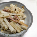 新妻あや's cooksnap of when they made 長芋とベーコンの白だし炒め.