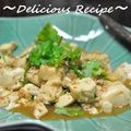 1646's cooksnap of when they made 豆腐と香菜の炒め物★.