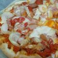 Σ はな￣д￣；'s cooksnap of when they made 生地からでも簡単すぎピザ.