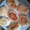 momochin's cooksnap of when they made もちもち❀おからのお焼き❀.