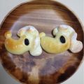 wondere's cooksnap of when they made いぬのパン★プードルのクリームパン.