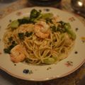 yuusakura's cooksnap of when they made 海老の醤油クリームパスタ。.