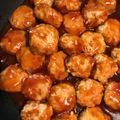 Ruriluru's cooksnap of when they made 簡単！中華風甘酢肉だんご.