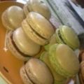 チョコラブざきやま's cooksnap of when they made 絶対できる＊マカロン＊ココアと抹茶.