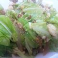 ナミ0202's cooksnap of when they made 中華風～キャベツと豆腐の肉味噌炒め.