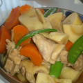 はまはまっこ's cooksnap of when they made 鶏と竹の子の簡単美味しい♥煮物♪.