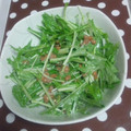 アイヒロ's cooksnap of when they made 水菜と納豆のゴマ油風味の和え物.