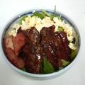 こばやしよしお's cooksnap of when they made ピリ辛焼き肉丼.