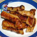 洗馬恐竜's cooksnap of when they made ちくわのかば焼き.