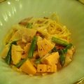 のぶ代's cooksnap of when they made 筍とアスパラのクリームパスタ～塩麹入り～.