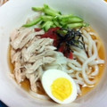 じゃすてぃ～'s cooksnap of when they made 麺つゆいらず＊鶏ささみの冷やしうどん.