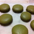 まぴょ＊'s cooksnap of when they made 絶対できる＊マカロン＊ココアと抹茶.