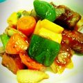 bancho1208's cooksnap of when they made 酢豚.