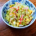 にゃみるの's cooksnap of when they made キャベツとかにかまの塩だれサラダ.