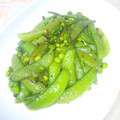 YUZUNICO's cooksnap of when they made スナップエンドウのアジア風炒め黒胡椒風味.