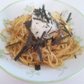 satoyuko's cooksnap of when they made ★麺つゆで簡単★しらすと大根の和風パスタ.