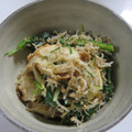 さえちん７'s cooksnap of when they made 簡単！水菜と竹輪のあっさり和え.