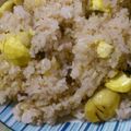 れーなあああああ's cooksnap of when they made 栗入り赤飯◆レンジと炊飯器で.