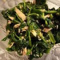 ＊しずく雨＊'s cooksnap of when they made ご飯が進む☆ほうれん草のツナゴマ和え.