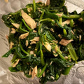 ＊しずく雨＊'s cooksnap of when they made ご飯が進む☆ほうれん草のツナゴマ和え.