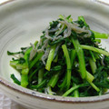 満月152000's cooksnap of when they made 水菜としらすの柚風味和え.