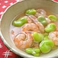 ルクルーゼ☆'s cooksnap of when they made 海老とそら豆の煮物.