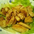 れーたぬ's cooksnap of when they made 長芋と鶏肉の塩麹炒め.