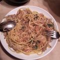 ぴずも's cooksnap of when they made さっぱり♪バジルツナおろしスパゲティー♡.