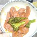 なっちゃんny's cooksnap of when they made ブロッコリーとウインナーのケチャップ炒め.