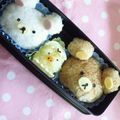 みうきー's cooksnap of when they made リラックマキャラ弁☆キイロイトリおまけ付.