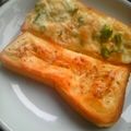 姉ぶた's cooksnap of when they made 簡単チーズシュガートースト.