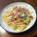 さあぴ25's cooksnap of when they made キャベツとベーコンのパスタ.