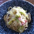 いちぢくまん's cooksnap of when they made 失敗なし！白菜とベーコンのクリームパスタ.