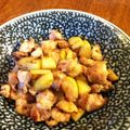 いちぢくまん's cooksnap of when they made 揚げずになんこつ唐揚げ＆フライドポテト.